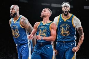 A·史密斯：若詹眉加入勇士队，加上依然出色的库里，他们将是一支争冠球队